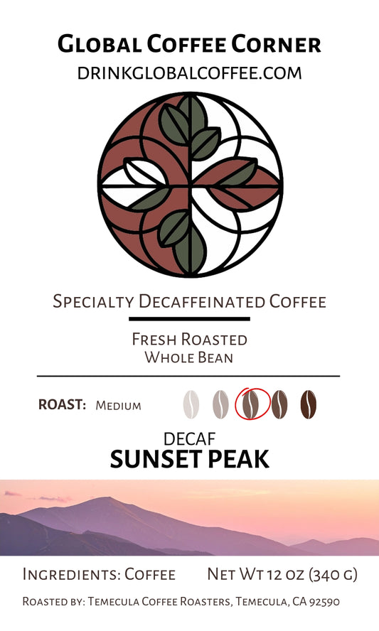 Sunset Peak - Specialty Decaf Blend